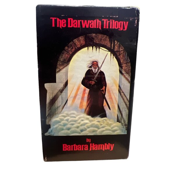 Vintage The Darwath Trilogy By Barbara Hambly Soft Cover Slipcase DelRey See Pic - Picture 1 of 7